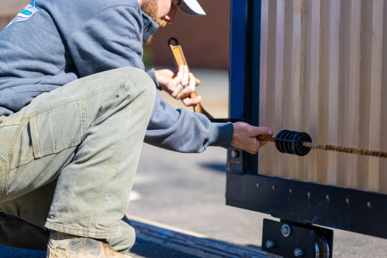 CB Fence Company Team At Work | Gate Installation | Gate Company | Local Fence Company | About Us | Our Team | CB Fence Company